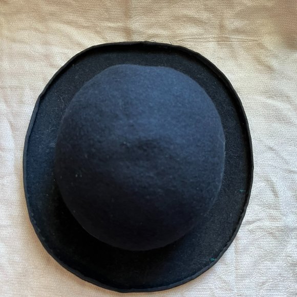 Prada Women\'s Black Bowler  Hard Felt Hat main image 9